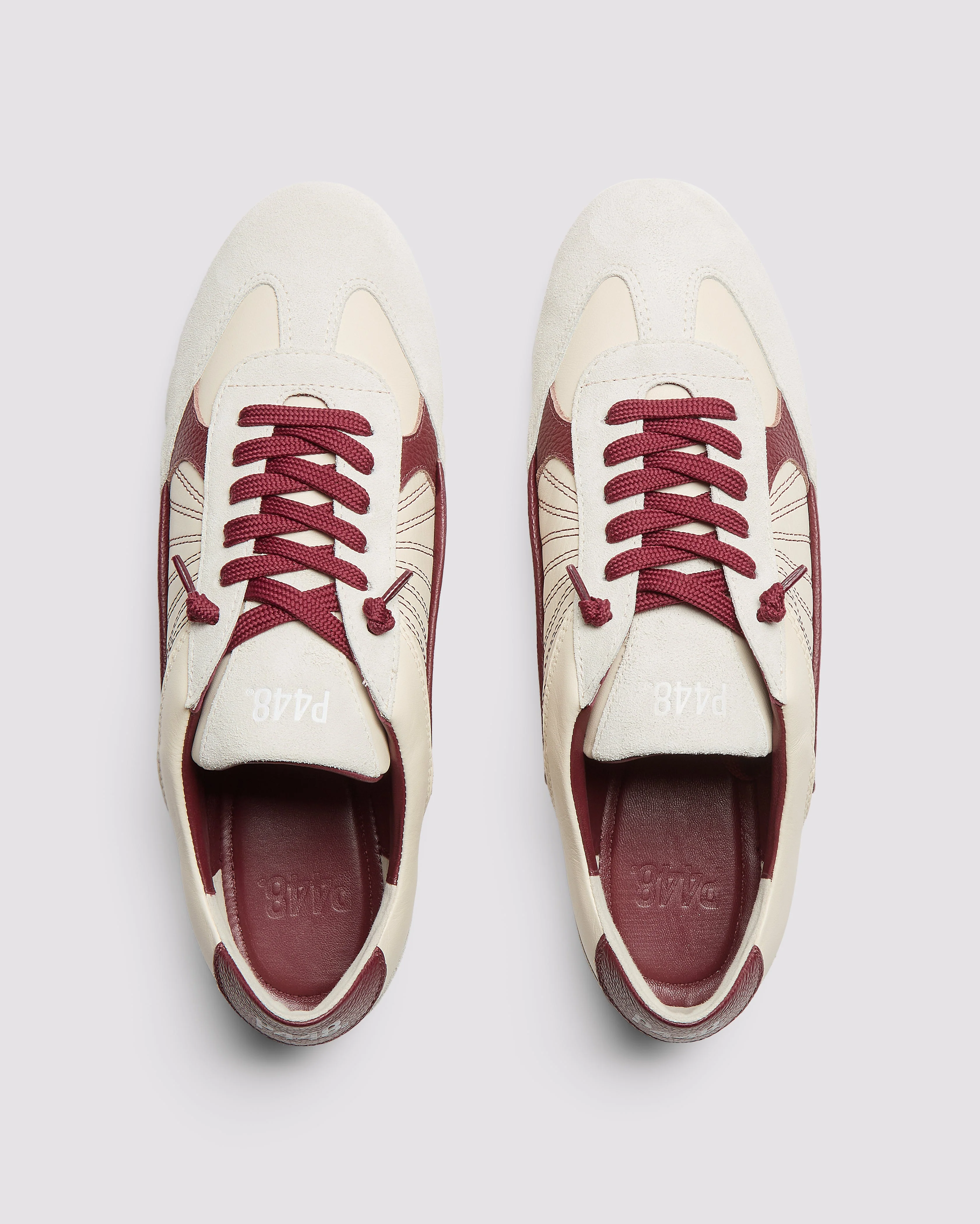 Lisbon Cream - Maroon - Image 3
