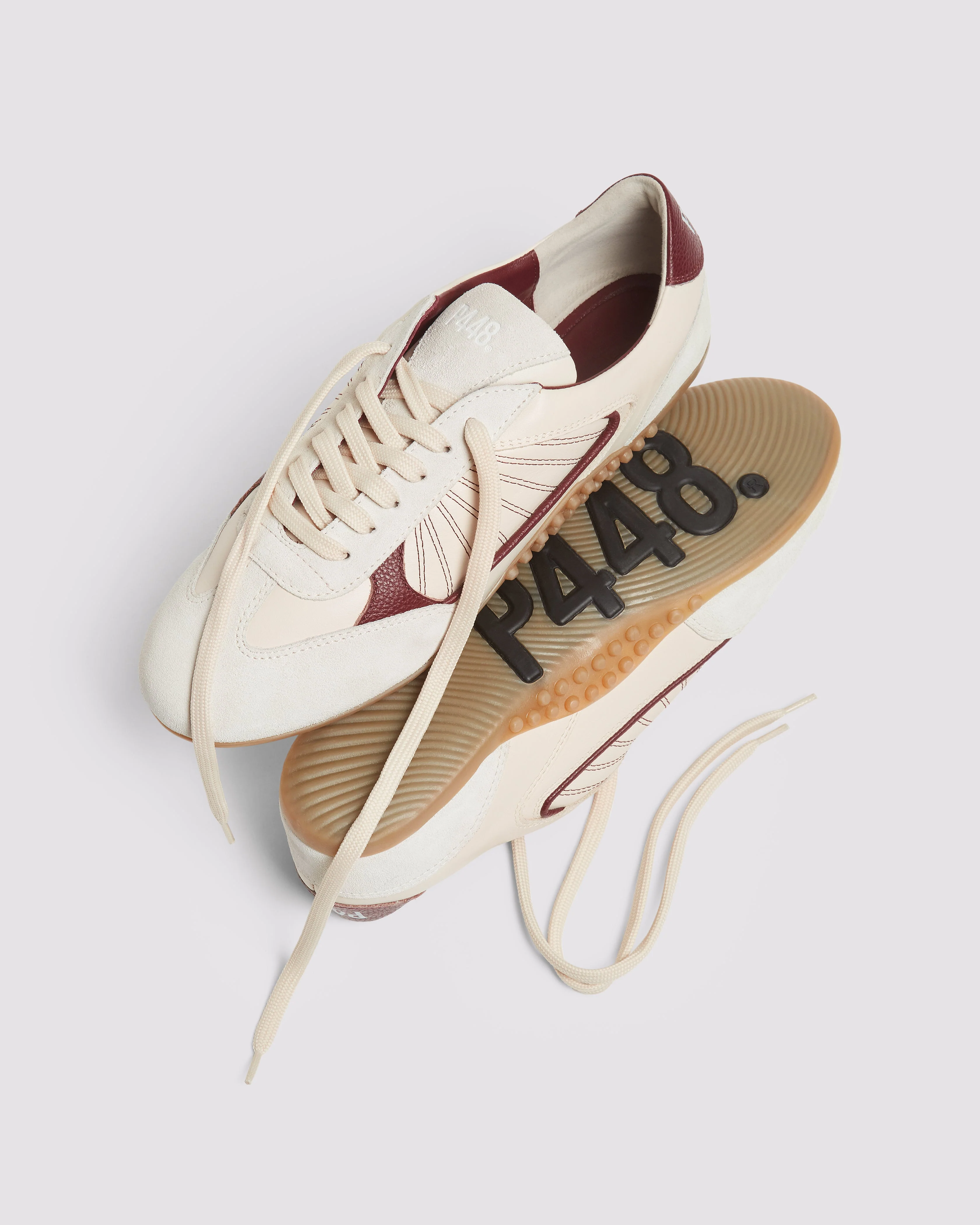 Lisbon Cream - Maroon - Image 4